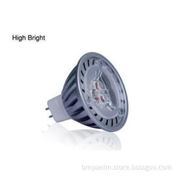 High Bright 3W NW 3700 - 5000K IP20 MR16 SpotLight SMD LED